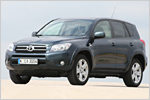 Hoher Hoppel: Toyota RAV4 2.2 D-CAT Executive unterwegs