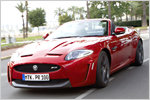 Das neue Jaguar XKR-S Cabrio im Test: Offen bis 300