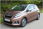 Peugeot 108 TOP! Allure VTi 68 Stopp & Start im Test: Technische Da...