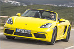 Alles hin mit vier Zylindern? Test Porsche 718 Boxster mit technisc...