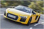 Klang und Drang: Test Audi R8 Spyder V10 mit technischen Daten, Pre...