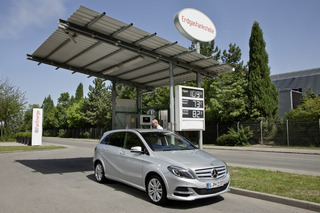 Mercedes B200 Natural Gas Drive - Günstig Gas geben