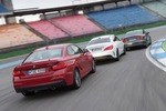 BMW M235i gegen Audi S3 und Mercedes CLA 45 AMG: Beschleunigungsteu...
