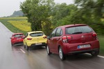 Citroën C3 VTi 82, Ford Fiesta 1.0, Renault Clio 1.2 16V 75: Klein ...