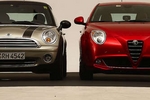 Kurz und Mut: Alfa Romeo Mito und Mini Cooper