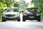 BMW 750 vs. Mercedes S: Zwei Luxuslimousinen im Vergleichstest