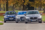 Jaguar XF mit Audi A6 und BMW 5er im Vergleich: Wer macht die beste...