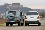 Mercedes GL vs. G: Rock-Stars