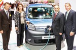 Renault hat in Europa jetzt 10.000 Einheiten seines Stromers Kangoo...