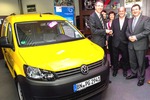 Deutsche Post mit erstem VW-eCaddy