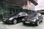 Mercedes E vs. R: Klassen-Kampf