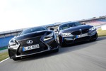 Lexus RC F gegen BMW M4 Performance: Das letzte Aufbäumen des Saugm...