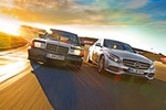 C 350e und 190 E 2.5-16 Evo II im Fahrbericht: Vier Zylinder für ei...