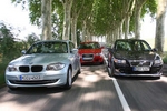 Audi A3, BMW 120i, Volvo C30: Drittel-Fix