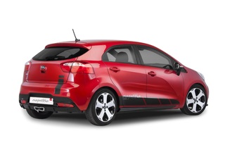 Kia Rio in Rallye-Optik - Schick gemacht für die Piste