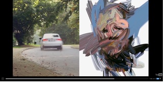Kunst im Lexus IS 300h - Effizienz schafft Schönheit