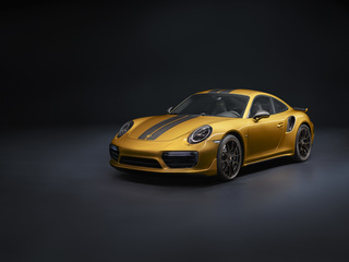 Porsche 911 Turbo S Exclusive Series - Seltenes Goldstück