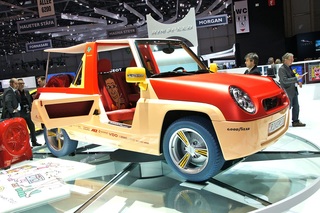 Rinspeed Bamboo - Elektromobil für den Strand