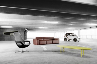 Smart Fortwo BoConcept - Rollendes Möbeldesign