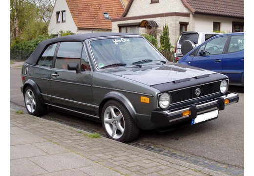 Bildergalerie Vw Golf Cabrio 1979 1993 Autoplenum De