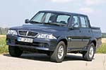 SsangYong Musso Sports 2.9 TD: Arbeitstier mit Luxuskabine