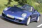 Porsche 911 C4 Cabrio im Test: Open-Elf mit Asphalt-Kleber