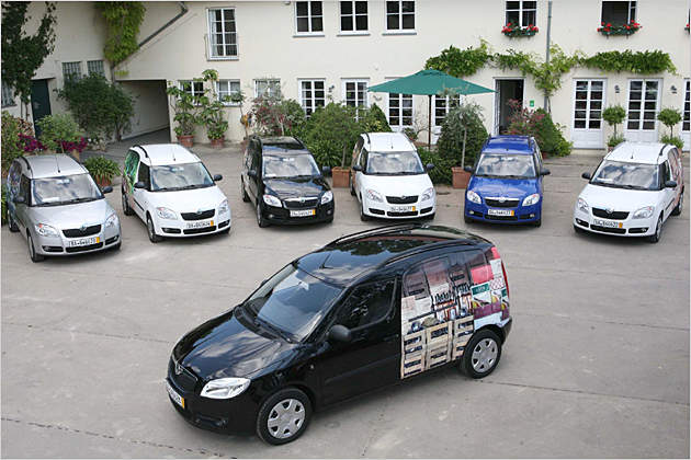 Bilder Praktisches Blechle Stadtlieferwagen Skoda Praktik Im Test Autoplenum De