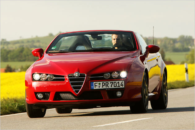 Weniger ist mehr: Der Alfa Romeo Spider 1.8 TBi 16V im Test