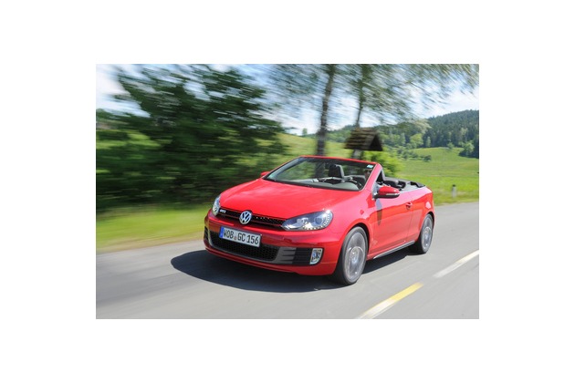 Golf GTI Cabriolet: Open-Air-Feeling am Wörthersee
