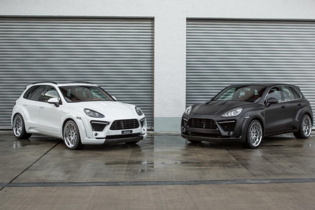 Bilder Mit Dickeren Backen Und Mehr Leistung Porsche Cayenne Fab Design Tuning Autoplenum At