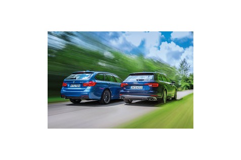 Audi S4 Avant Vs Bmw 340i Touring Sportliche Power