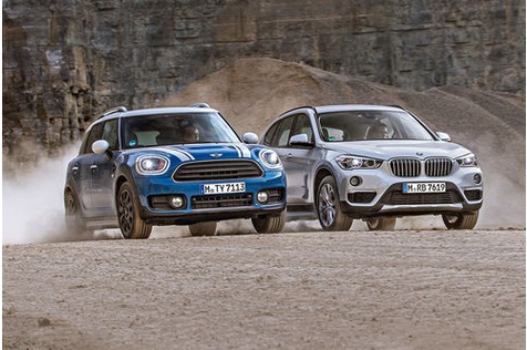 Bilder: BMW X1 vs. Mini Countryman: Konzernbrüder im Duell - autoplenum.de