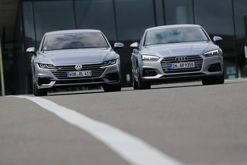 A5 Sportback Gegen Vw Arteon Coup 233 Hafte Viert 252 Rer Im