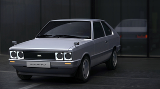 Hyundai Pony Heritage-Studie - Futuristischer Ur-Typ