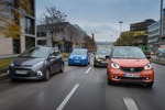 Smart Forfour, Twingo, i10 und VW Up im Vergleich: Das Stadt-Quartett