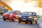 Fiat Panda Natural Power gegen VW Up Ecofuel: Kleinwagen mit Erdgas...