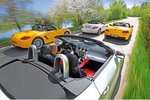 SLK, Z4, Boxster, TT: Sport-Cabrios im Vergleichstest