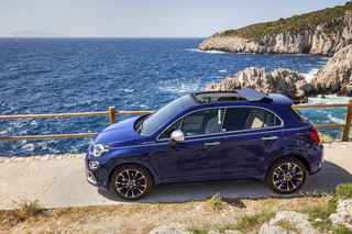 Fiat 500X Yachting - Ziemlich blau