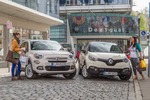 Fiat 500X und Renault Captur im Test: Hochstapelnde Knuschkugeln