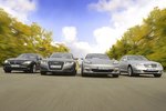 A8, 750i, S500, Panamera: Deutsche Elite im Vergleich