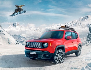 Jeep Renegade Nitro - Mit Snowboard und Sitzheizung