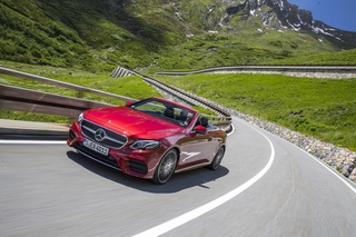 Fahrbericht: Mercedes E-Klasse Cabrio - Und die Frisur sitzt