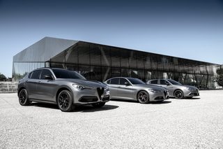 Sondermodelle von Alfa Giulia, Stelvio und Giulietta - Drei mit sch...