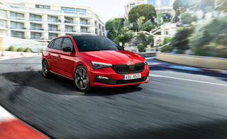Skoda Scala Monte Carlo - Sport-Anzug für den Golf-Gegner
