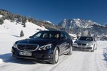 BMW 525d Touring xDrive und Mercedes E 250 CDI T 4matic: Allrad-Sch...