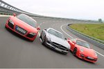 SLS, 911 Turbo, R8: Sportwagenelite im Test