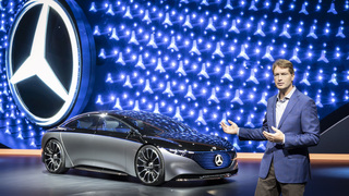 IAA: Mercedes EQS - Viel Licht und feine Linien