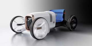 Vision Mercedes Simplex - Captain Future auf dem Retro-Trip