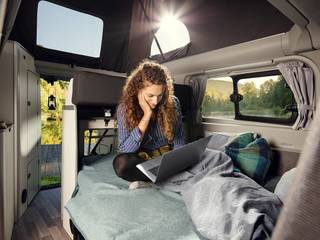 Ford Transit Custom Nugget - Auf Reisen immer online