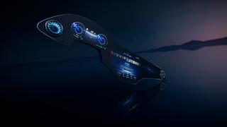 Mercedes MBUX Hyperscreen - Breitwand-Bildschirm für das Elektro...